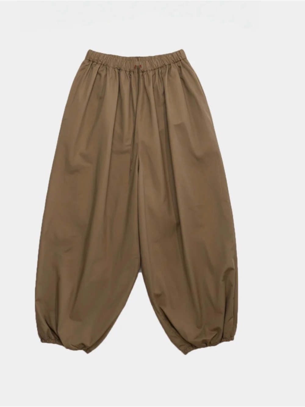 Women  Relaxed Drawstring ballon’s  - Brown